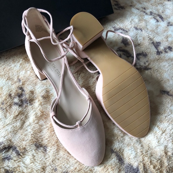 SHIPS FREE! 👈 NEW block heel lace up SUEDE shoes - Picture 5 of 12